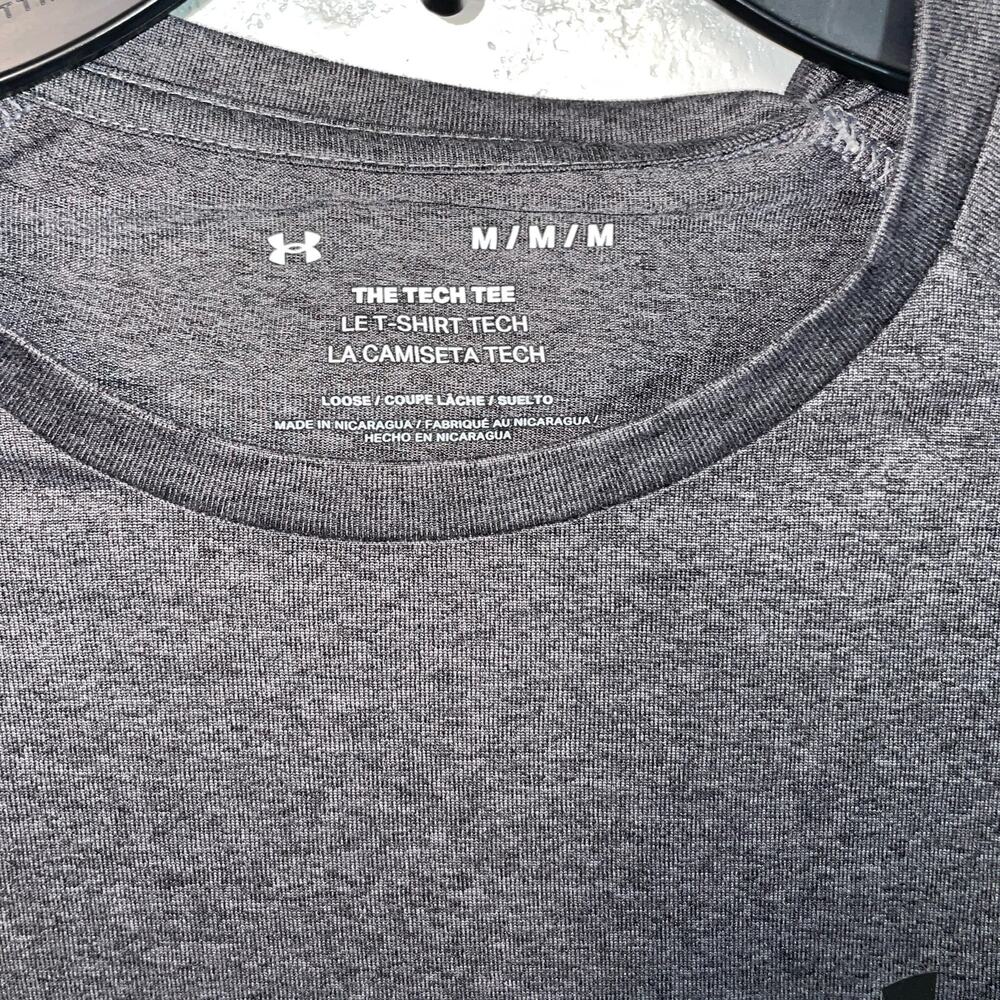 Under Armour Men's Tech 2.0 Short Sleeve T-Shirt in Gray medium - Picture 4 of 4